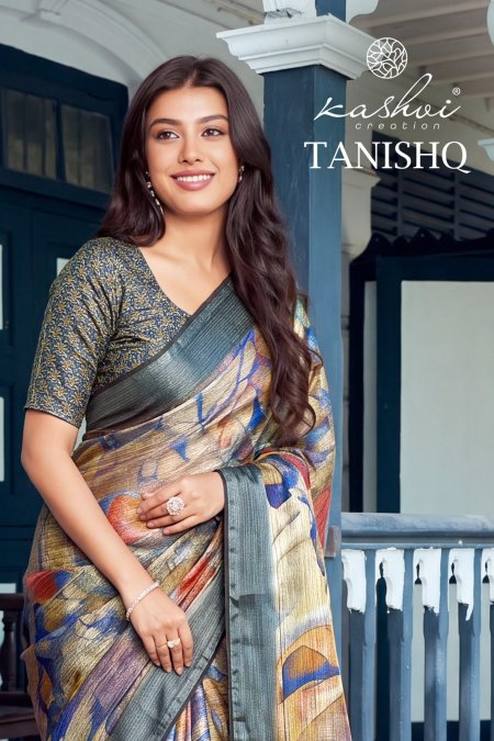 Tanishq Vol 1 By Kashvi Siya Silk Digital Printed Saree